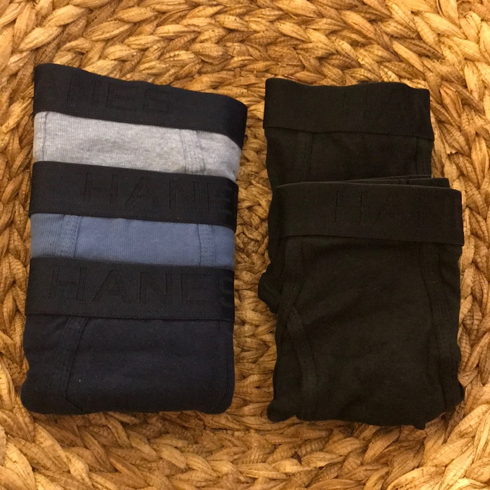 Hanes premium m original fit tag less briefs nwot